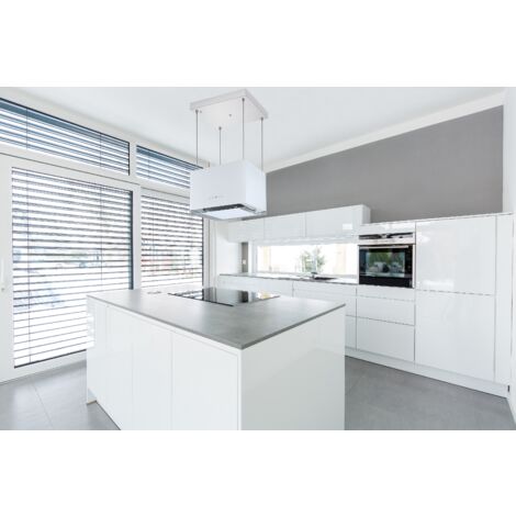 Cappa Aspirante Isola Respekta 50 Cm - Ricircolo Aria, Vetro, Touch Control, 50-69 DB - Foto 11