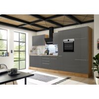 Cucina Blocco Cucina Blocco Cucina Marleen Premium 370 cm Grigio Artisan Rovere Respecta