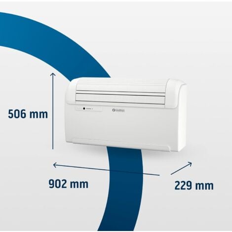 Olimpia Splendid - 02121 Aire acondicionado sin unidad exterior Unico Art 12 SF CVA - 2.6 Kw Frío, Motor Inverter, Wi-Fi Ready, Blanco [Clase de eficiencia energética A]