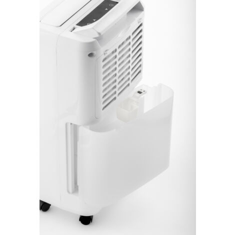 Olimpia Splendid - 01958 Aquaria Slim 14 P - Deshumidificador de 14 litros al día con depósito extraíble, temporizador de 24 horas integrado y sistema Pure, gas natural R290, blanco