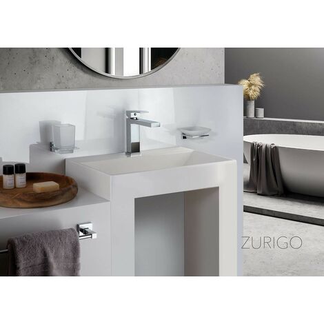 Set Accesorios de Baño 5 Piezas Cromadas Serie Smart