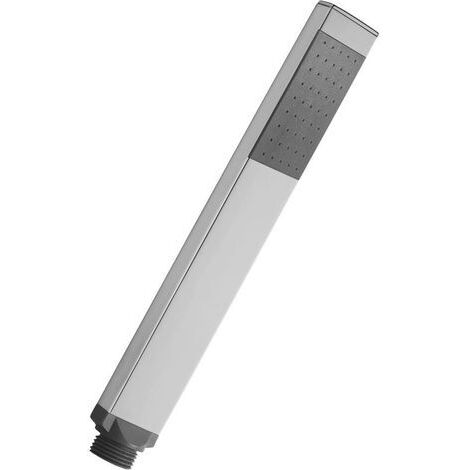 Ducha monochorro negro mate con conexión 1/2"G Paffoni ZDOC117NO  Negro mate