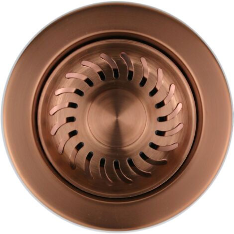 Desagüe universal para fregadero de cocina Ø 114 mm PVD cobre