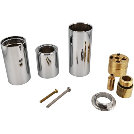 Kit de extensión cromado de 3 cm para grifo empotrado Cristina Rubinetterie CRIAC63751 extensión
