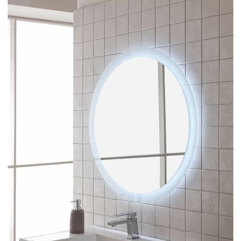 Espejo de baño redondo con iluminación Feridras 178046 | Espejo