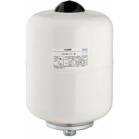 Vaso de expansión soldado para sistemas sanitarios Caleffi 5557  3/4" - 5 - 2,5