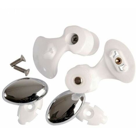 reemplazo Rueda curva en forma de U para puerta de ducha Novellini lunes r R07LUR1 | Cromo-Blanco