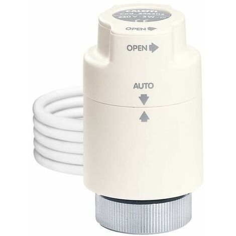Control electrotérmico con pomo y microinterruptor Caleffi 6563  24V