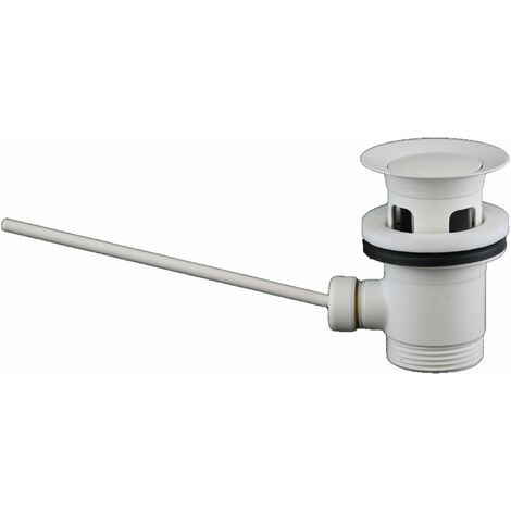 Tapón desagüe 1"1/4 blanco mate Paffoni ZSCA002BO  Blanco mate