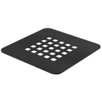 Rejilla tapa-desagüe negra mate para platos de ducha serie Stone Ercos Stone BPGRIKSTON Negro mate