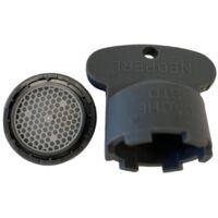 Aireador de caché M 24x1 con llave Webert AC0470000 aireador