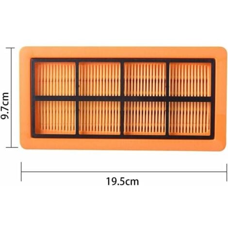 2 Filtre Remplacement pour Aspirateur Kärcher AD 3200, AD 3 Premium et AD 4 Premium