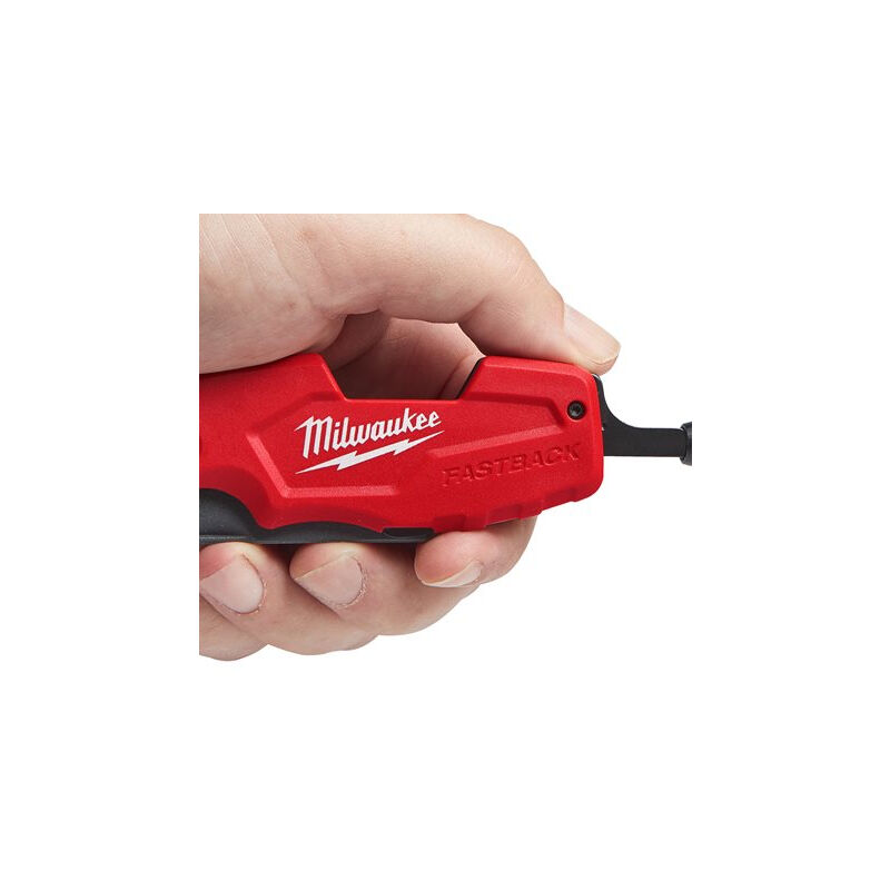 Milwaukee 4932471359 - Coltellino / Cutter con tasto per scorrimento