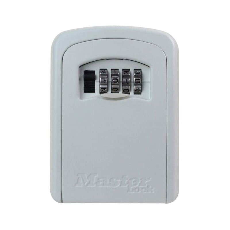 MASTER LOCK Cassaforte per chiavi - Medio - Montaggio a parete - -- Bianco  - 5401EURDCRM - Casseta di Sicurezza per Chiavi