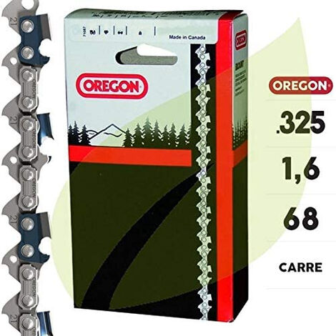 Catena Per Motosega Oregon 22BPX062E - Passo 0,325, 62 Maglie, Micro-Scalpello - Per Professionisti, Taglio Veloce E Basse Vibrazioni - 6