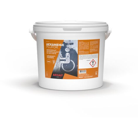 Sgombraneve, sghiacciante di sicurezza, Aexaneige plufor, 5L - AEXALT - AN652