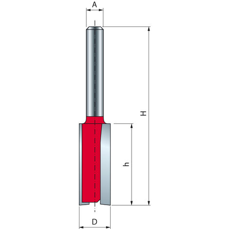 FRESA WIDIA TAGLIENTI DIRITTI 04-13506 D 12X19,0X56,0 MM (1/3)