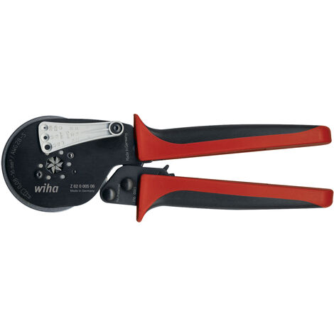 Wiha Utensile di crimpatura, automatico Per terminali, pressatura esagonale 210 mm, 0.08 - 16 (41246)