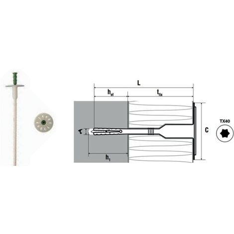 200 Dischi Isolanti In Plastica 46mm - Rondelle Per Fissaggio Pannelli Isolanti Schiuma - Foto 11