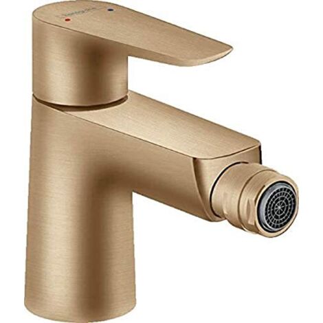Miscelatore monocomando per bidet, con cordino e scarico in bronzo spazzolato - 71720140 (1/4)