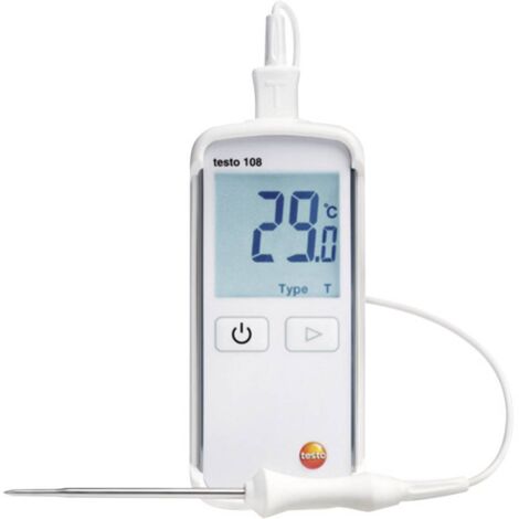 testo 108 Termometro -50 - +300 °C Sensore tipo T, K (1/8)