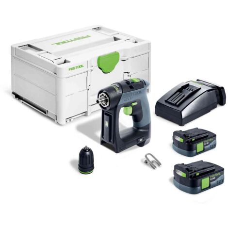 Festool CXS 12 2,5-Plus Trapano avvitatore Brushless a batteria 12 V