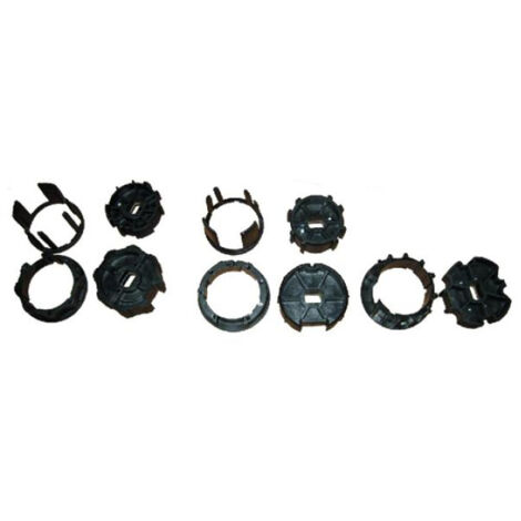 Adapter Universe Adattatore Per Antenna Auto – Corta 5 Cm, Universale, Ricezione FM/AM/GPS, Colore Nero, Con Kit Filettature M4/M5/M6