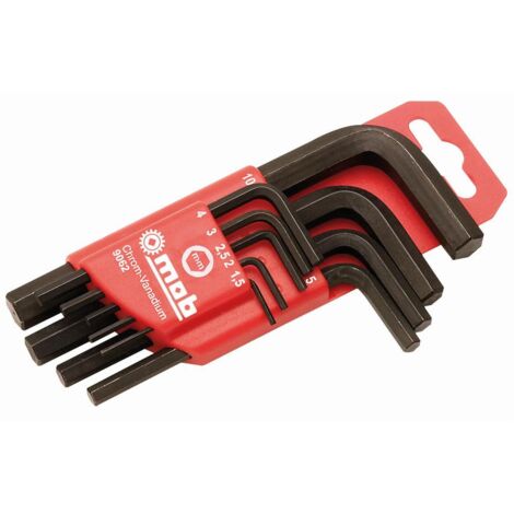 Herran Set Torx A Brugola Corte 9pz -Chiave Esagonali Stella Forma L Dal T10 Fino T50 Materiale Acciaio ABS - Foto 4