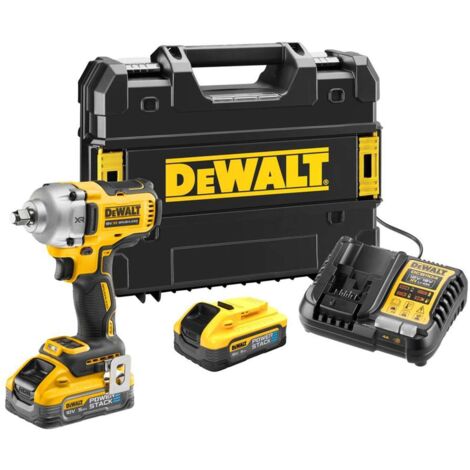 Avvitatore senza spazzole DEWALT 18V 1/2' XR 5Ah Li-Ion 812 Nm Anello di sicurezza - DCF891H2T-QW