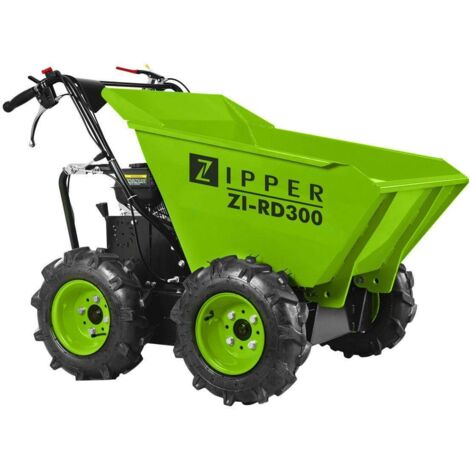 Motocarriola a ruote 4x4 a benzina 196cc 300kg Zipper zi-rd300