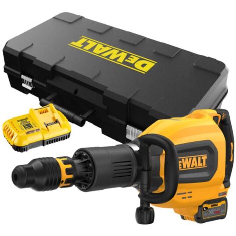 Martello demolitore DEWALT XR FLEXVOLT 54V 3Ah Li-Ion SDS-max - 27J - 3 batterie - DCH911X3-QW (1/8)