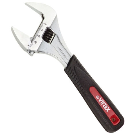 VIRAX Chiave aperta extra larga con ganasce fini 175 mm - 017047