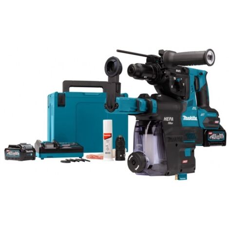 Trapano a percussione SDS-Plus 40 V max Li-Ion 4 Ah 28 mm MAKITA - HR002GM204