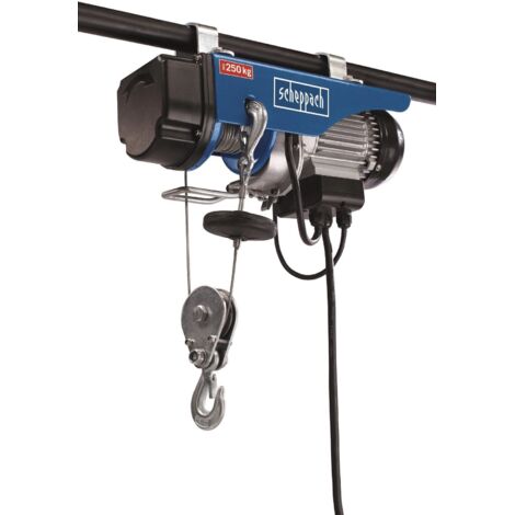 Paranco elettrico HRS250 - 220/240V 50Hz 530W 250kg - SCHEPPACH - 4906904000