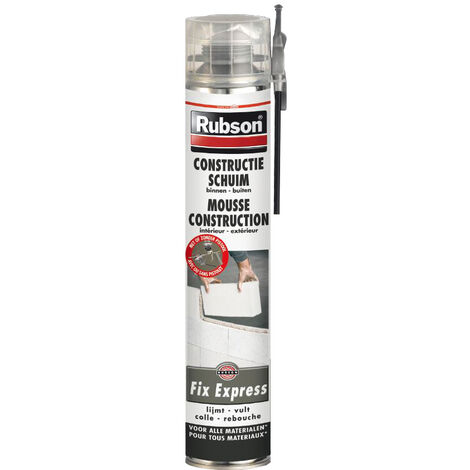Schiuma espansiva Fix Express costruzione RUBSON - aerosol 750 ml - 1619486