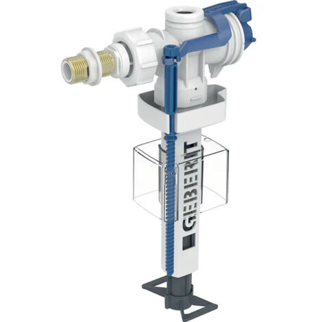 Valvola a galleggiante Geberit tipo 383, alimentazione laterale, 3/8', nipplo in ottone - GEBERIT - 281.002.00.5