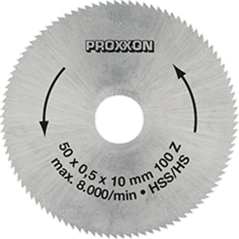 Lama per sega in acciaio speciale legato (HSS) - PROXXON - 28020