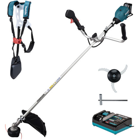 Decespugliatore XGT - MAKITA - con batteria 40V Max da 4,0Ah - caricabatterie - accessori - UR006GM102