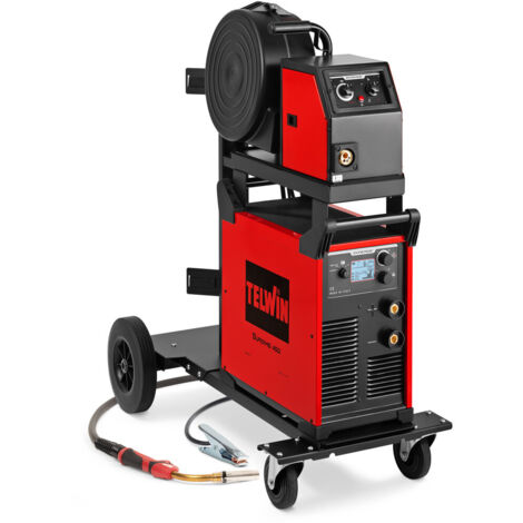 Stazione di saldatura ad inverter Supermig 450i - 230V/400 V - Confezione + carrello - TELWIN - 816905