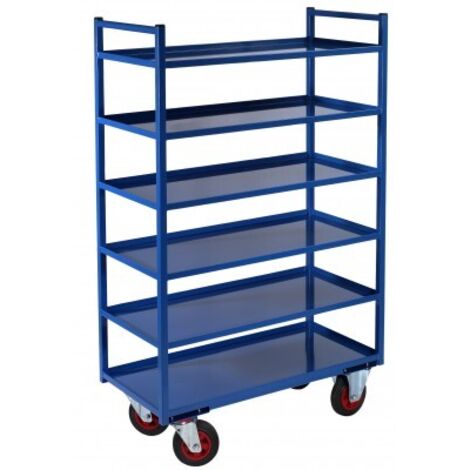 Server multilivello con 6 vassoi in lamiera 935 x 435 mm 400 kg - FIMM - 880000562 (1/2)