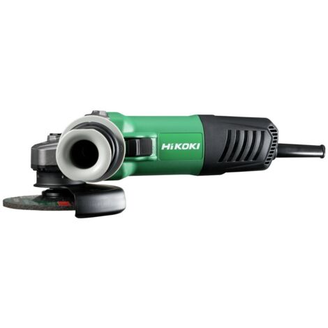 Smerigliatrice Ø125 1200W 11000 giri/min, manico antivibrante, disco diamantato, protezione contro il riavvio, confezionata nella scatola - HIKOKI - G13SW2YFZ