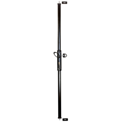 Serratura multipunto Multireverso TIRARD per serranda e porta da garage - Alluminio nero - Profilo Quadro 7 EU - WG592010Q