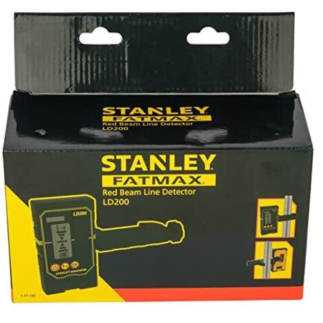 RICEVITORE PER LIVELLA LASER A LINEA PULSANTE ROSSA STANLEY FATMAX LD200 -PROMO-