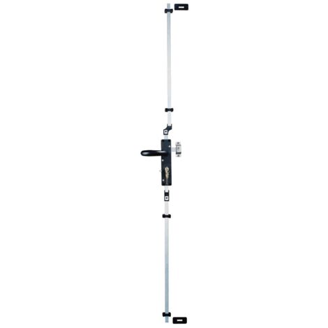Sistema di chiusura multipunto TIRARD Multireverso per tapparelle e porte da garage - Alluminio bianco - Profilo quadrato 7 EU - WG591010Q
