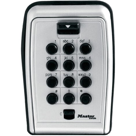 MASTER LOCK Cassaforte per chiavi - Medium - Montaggio a parete - Pulsante  - 5423EURD - Casseta di Sicurezza per Chiavi