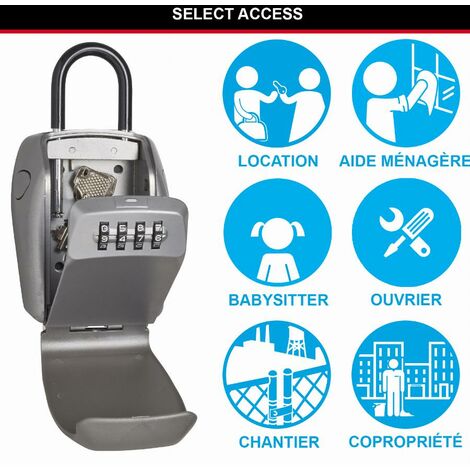 Master lock Cassetta Di Sicurezza Per Le Chiavi 5400EURD Argento