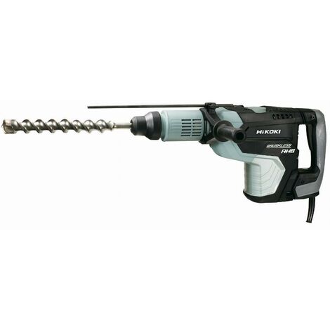 Hikoki – Martello combinato 1500 W – Forza percussione 13,4 J – Montaggio utensile SDS-Max – Per calcestruzzo fino a 45 mm (1/8)