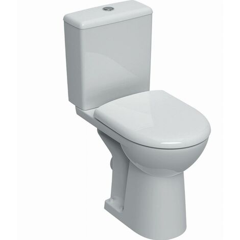 RENOVA Comfort Rimfree pacchetto WC, rialzato, scarico orizzontale