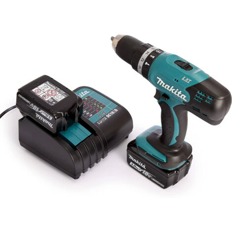 MAKITA 18V 3,0Ah x 2 Li-Ion 2 Speed Impact Driver - DHP453SFE (1/5)