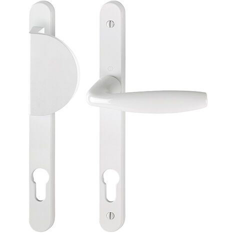 Atlanta 554/300LMSGL/1530 HOPPE piastra stretta Bianco 9016 Key i - entr.70 ép.68/77 - 3657876